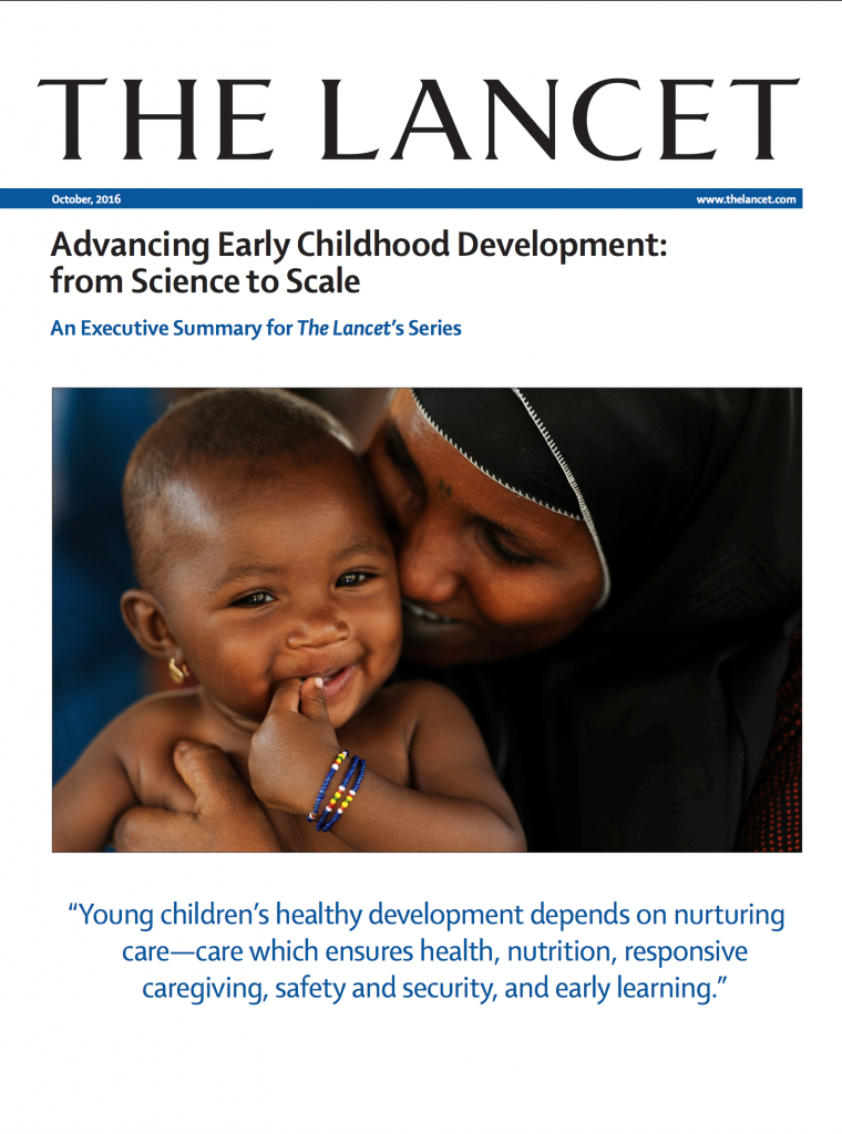 Advancing Early Childhood Development from Science to Scale The
